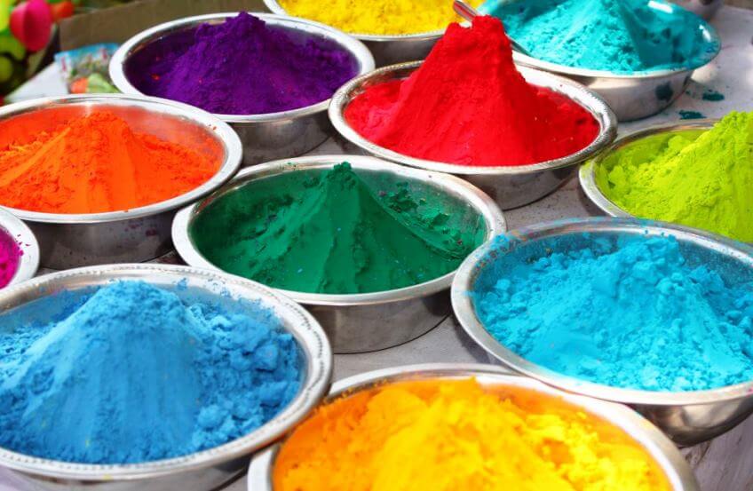پودر پیگمنت رنگی